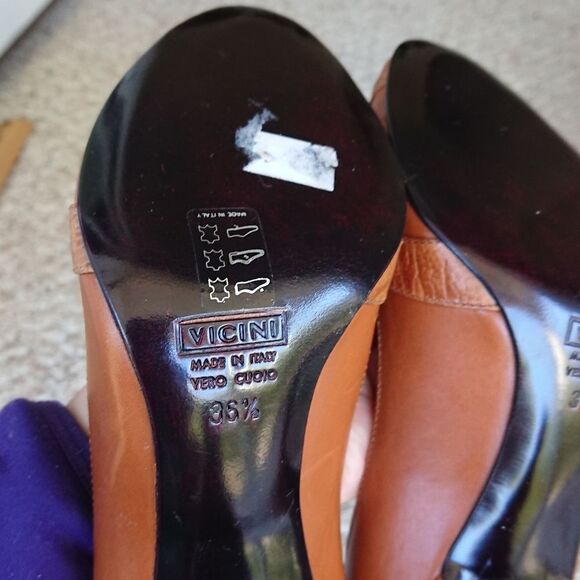 Giuseppe Zanotti Cognac Heels with Stone Embellishments Pumps size 36.5 - Picture 12 of 14